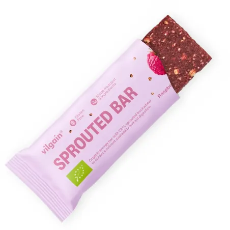 Vilgain Sprouted Energy Bar ⁠–⁠ Malina