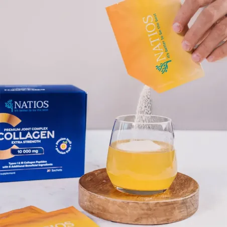 NATIOS Collagen Premium Joint Complex, Komplex na klouby, 10 000 mg, 30 sáčků