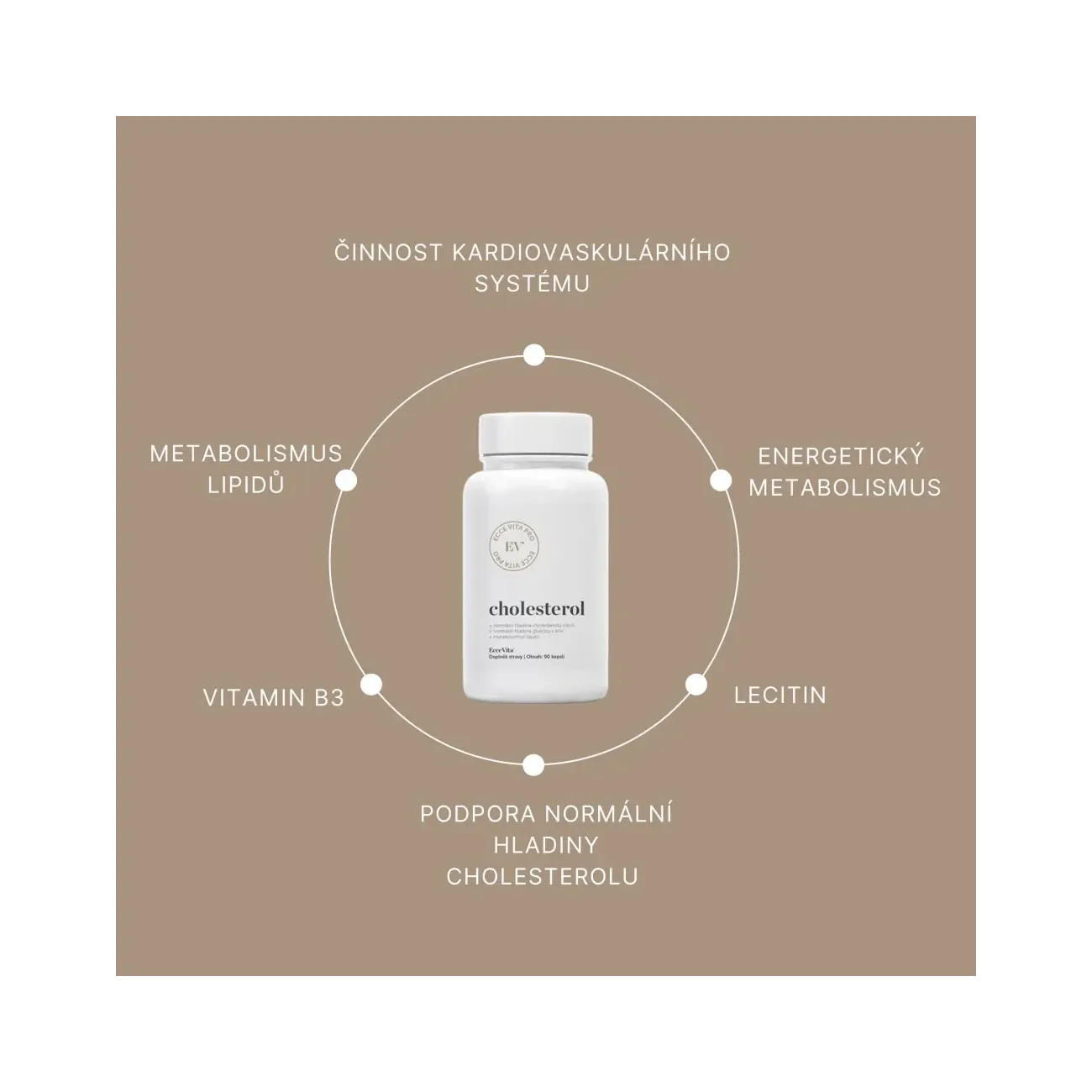 Cholesterol 90 kapslí benefity