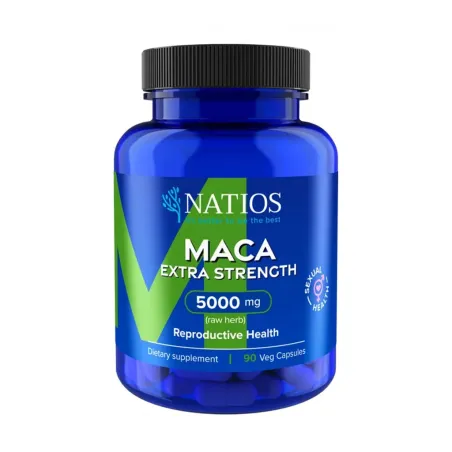 NATIOS Maca Extract, 5000 mg, Extra Strength