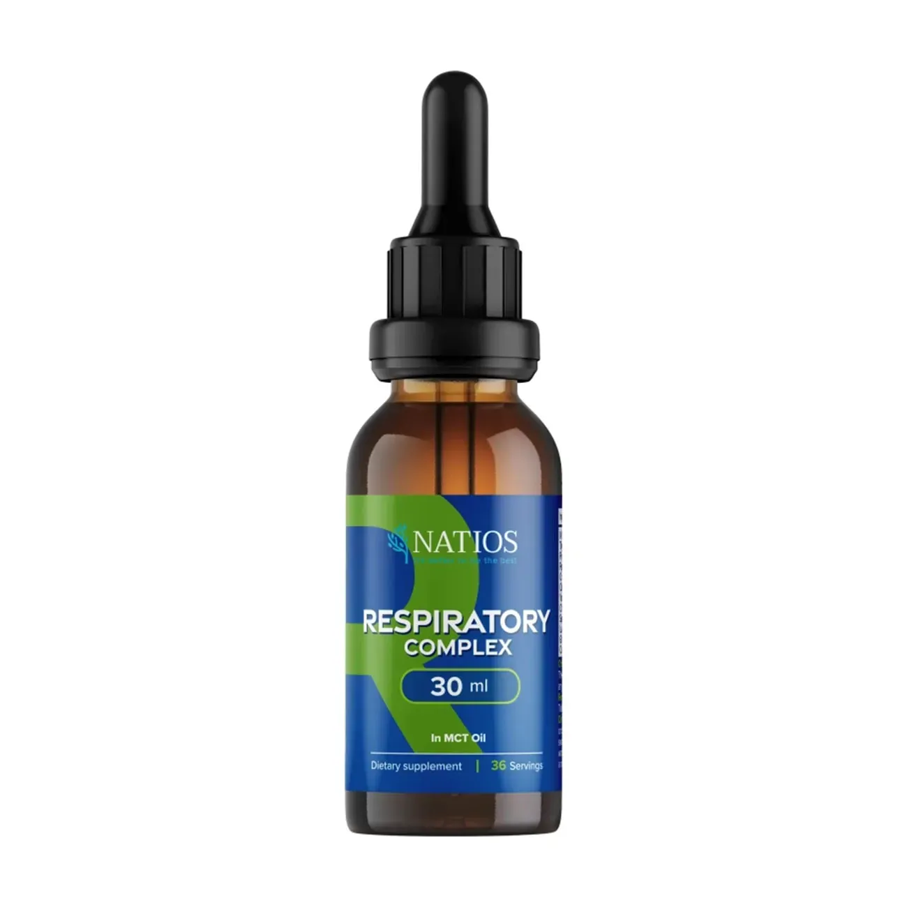 Respiratory Complex, Bylinné kapky v MCT oleji, 30 ml