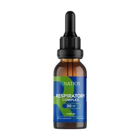 Respiratory Complex, Bylinné kapky v MCT oleji, 30 ml