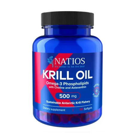 NATIOS Krill Oil, Olej z antarktického krilu s astaxantinem