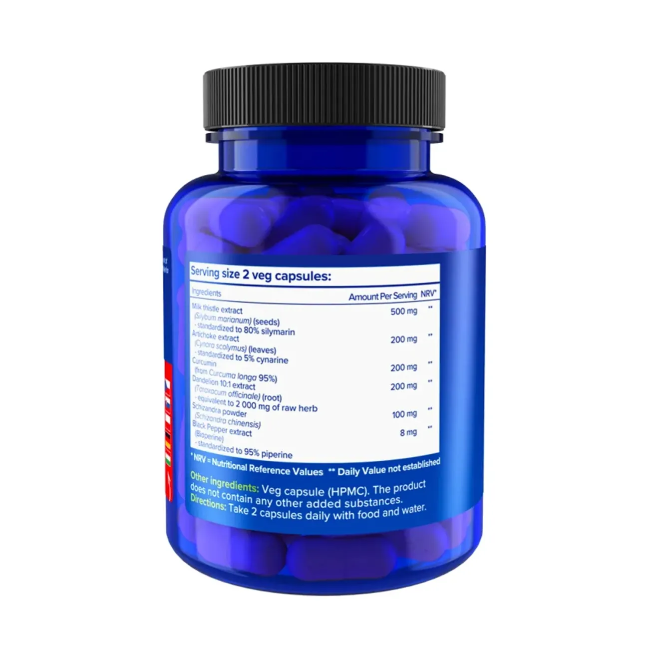 Liver Complex, 6 složek na játra, složení