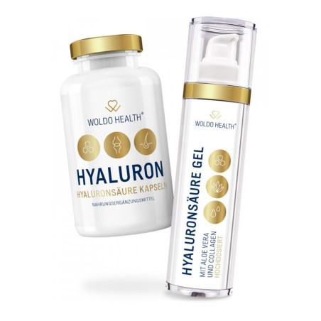 Set - kyselina hyaluronová 50 ml + 90 kapslí