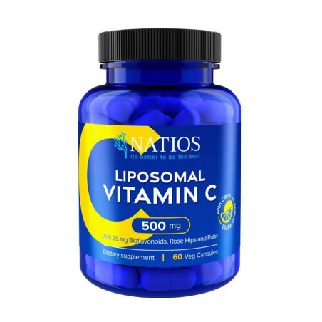 Vitamin C Liposomální, 500 mg, 60 veganských kapslí